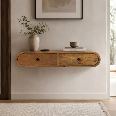 Console murale de contour