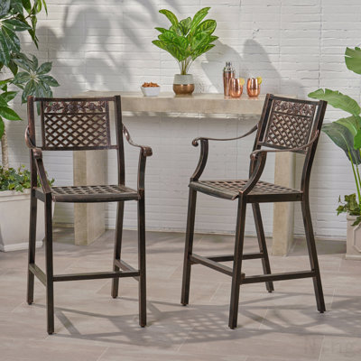 Tabouret de bar 2 pièces