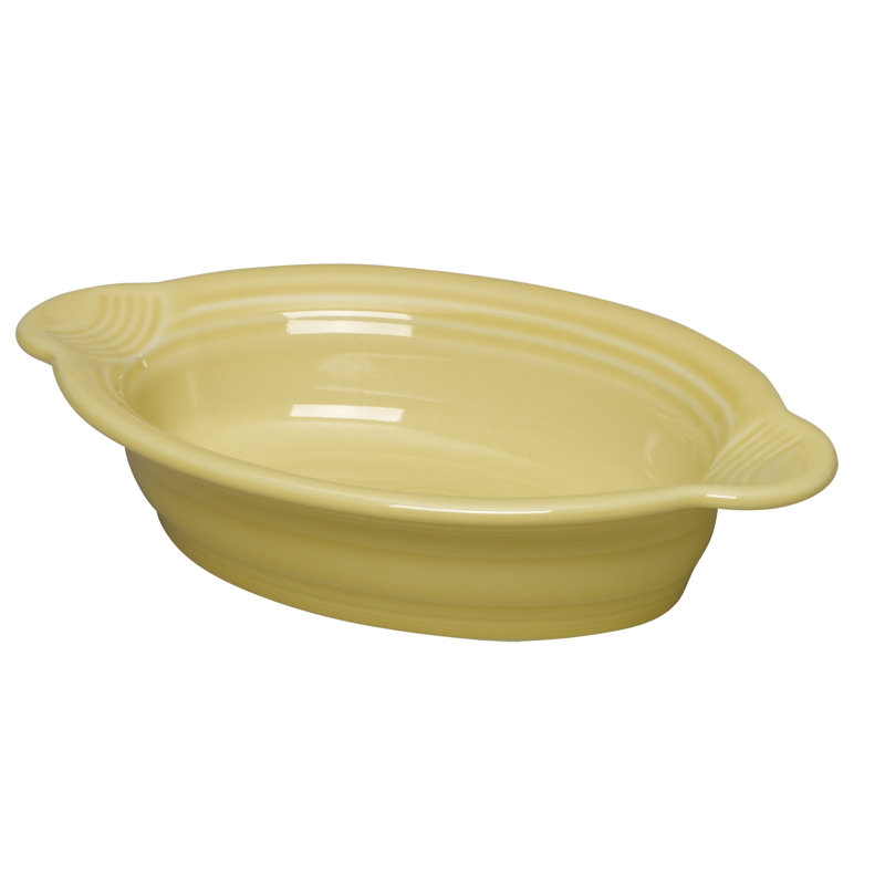 Casserole individuelle ovale 9 1/8 po Fiesta 13 oz, Tournesol