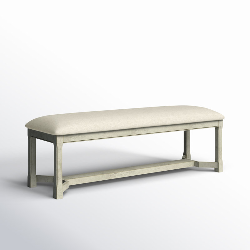 Oakman Polyester Blend Upholstered Bench