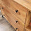 Commode avec tiroirs et deux tablettes ouvertes-2125616028