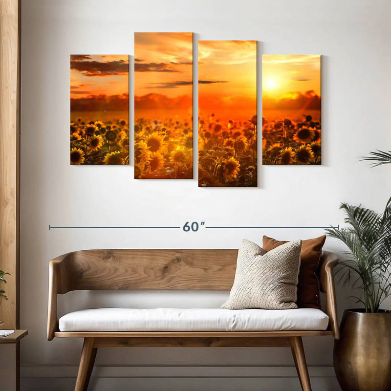 Alvord Yellow Sunset, 32" H x 52" W