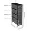 Commode de rangement étroite 4 tiroirs Cahanding-1258270593