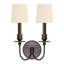 Applique murale à 2 lumières pour bougie-22514785-22514786