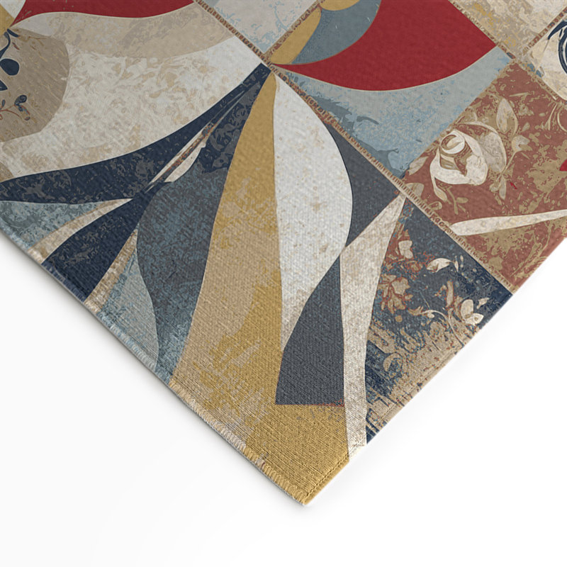 Funky Jingle Indoor And Outdoor Area Rug, Rectangle 9' x 12'