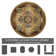 Wayne Machine Woven Beige/Brown Indoor Rug