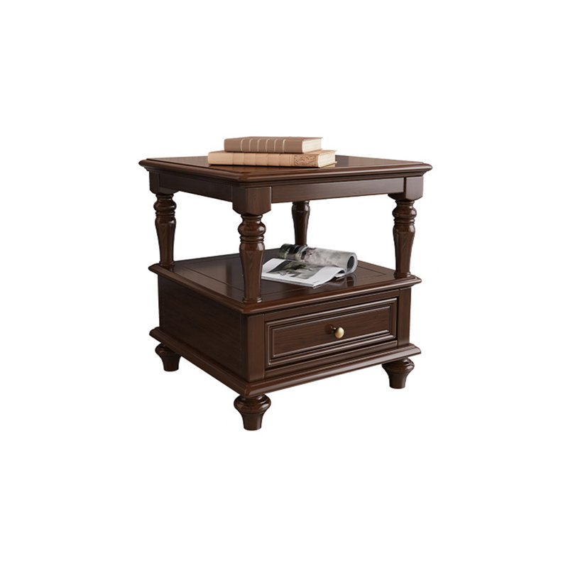 Table basse en bois massif European Modern
