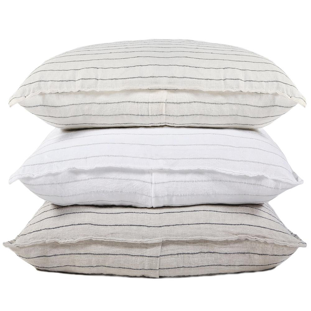 Blake Linen Shams Pom Pom At Home 