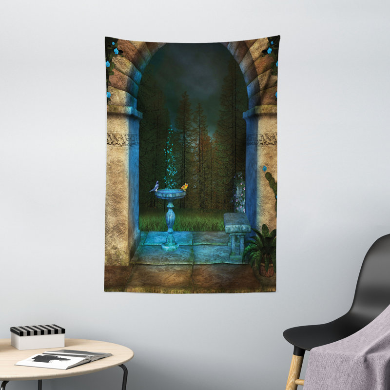 Tapisserie en polyester, H 60 po x l 40 po