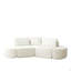 Ensemble de canapé modulaire en tissu chenille de 106,3 pouces-8913795-8913806