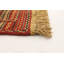 Tapis décoratif en laine de conception unique noué à la main new age kashkoli rouge foncé/vert 3 pi 3 po x 5 pi 1 po