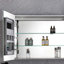 40 po L 30 po Grande armoire à pharmacie rectangulaire à surface en H H avec miroir en aluminium