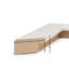 Cadre 12 po x 15 po blanc rustique, moulure en panneau de fibres à densité moyenne de 1,25 po, verre et support inclus, cadre d'affichage mural pour art, affiches ou photos -124026677-124026689-124026654