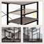 Assetou L-Shaped Metal Base Computer Desk-293210075