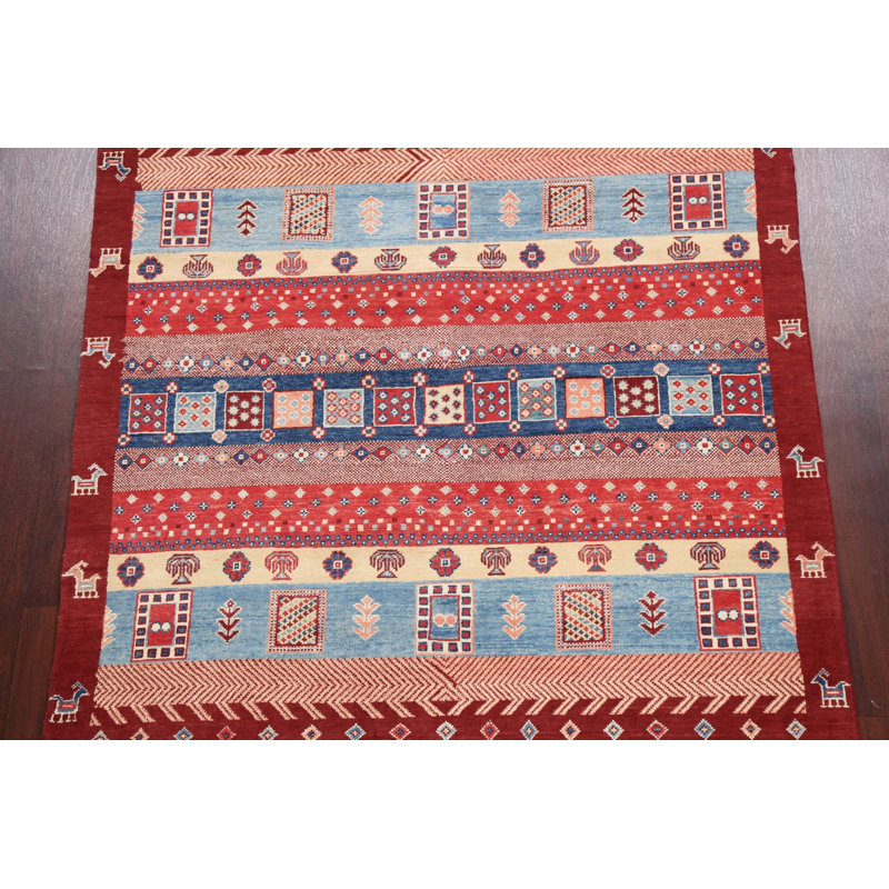 Tapis 100% super Kazak 100% teinture végétale