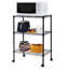 60.96cm W Metal Shelving Unit with Wheels