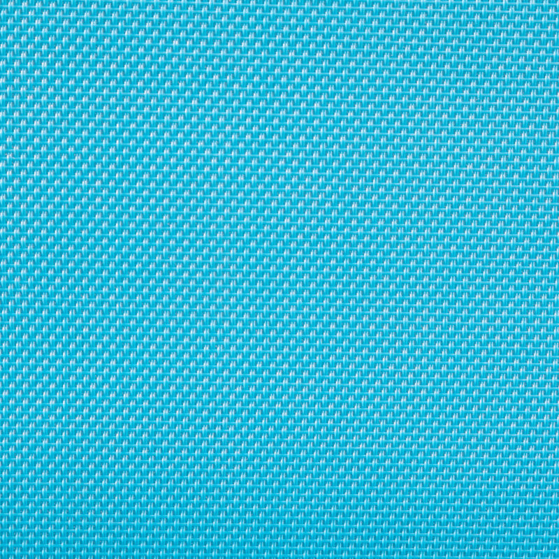 Chaise longue d'extérieur avec roulettes, fauteuil inclinable à cinq positions pour bronzer, Bleu