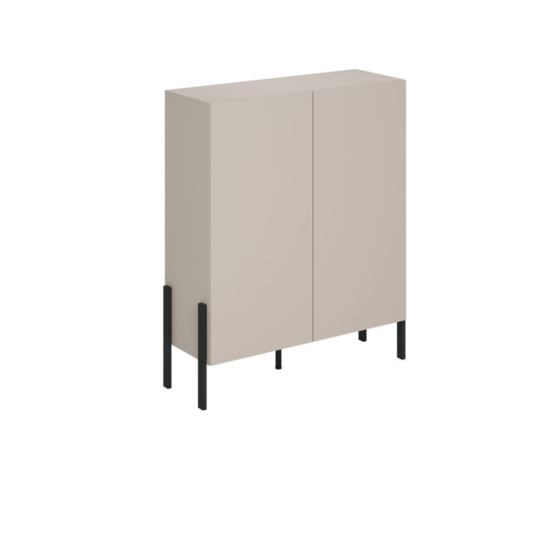 Shantal Highboard Accent Chest, Beige