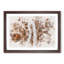 Bend in the Forest Road Watercolour - Picture Frame Graphic Art Print-56740021-56740029