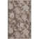 Rectangle Petroni Floral Polypropylene Indoor/Outdoor Area Rug in Brown/White
