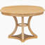 Ensemble 5 pièces de table de salle à manger rétro avec rallonge et 4 chaises rembourrées-1209239600