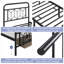 Modern Metal Bed Frame with Vintage Headboard-1631179721-1629791938