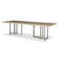Stocked Milan Dining Table - Blonde Cerused