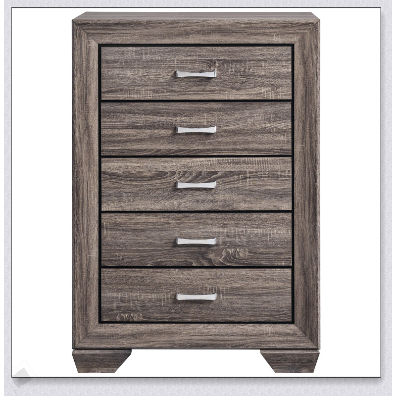Commode de chambre 5 tiroirs Harrison