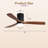 Nicola 52" W 3-Blade LED Ceiling Fan-111707153