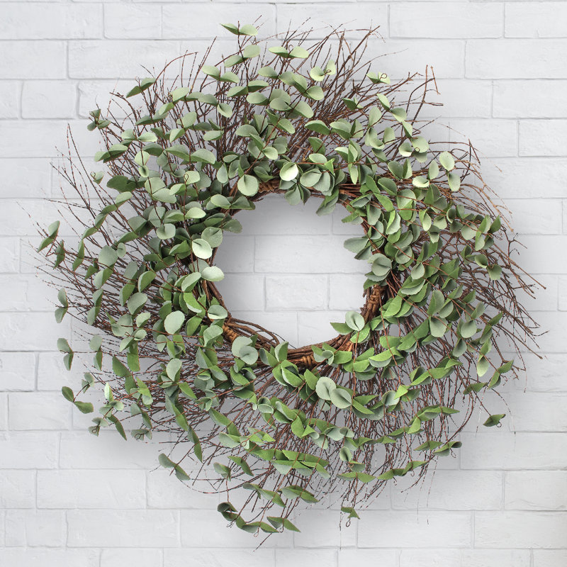 Foam Eucalyptus Wreath