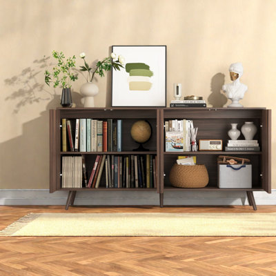 Buffets et armoires de rangement, cuisine de ferme moderne en bois