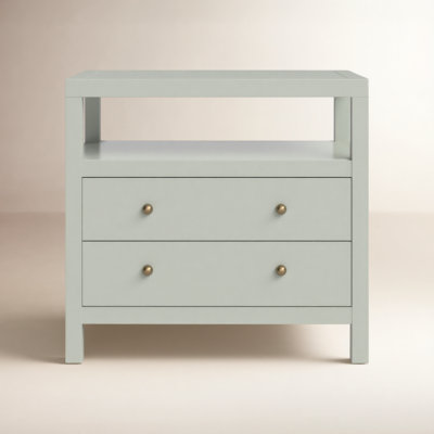 Celine 28" Acacia Nightstand