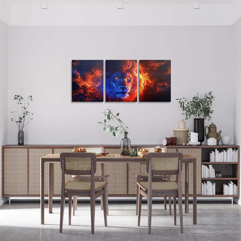 3 Piece Wrapped Canvas Print