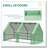 Outsunny 6' x 3' x 3' Portable Mini Greenhouse Outdoor Garden with Large Zipper Doors and Water/UV PE Cover, Green-121642270