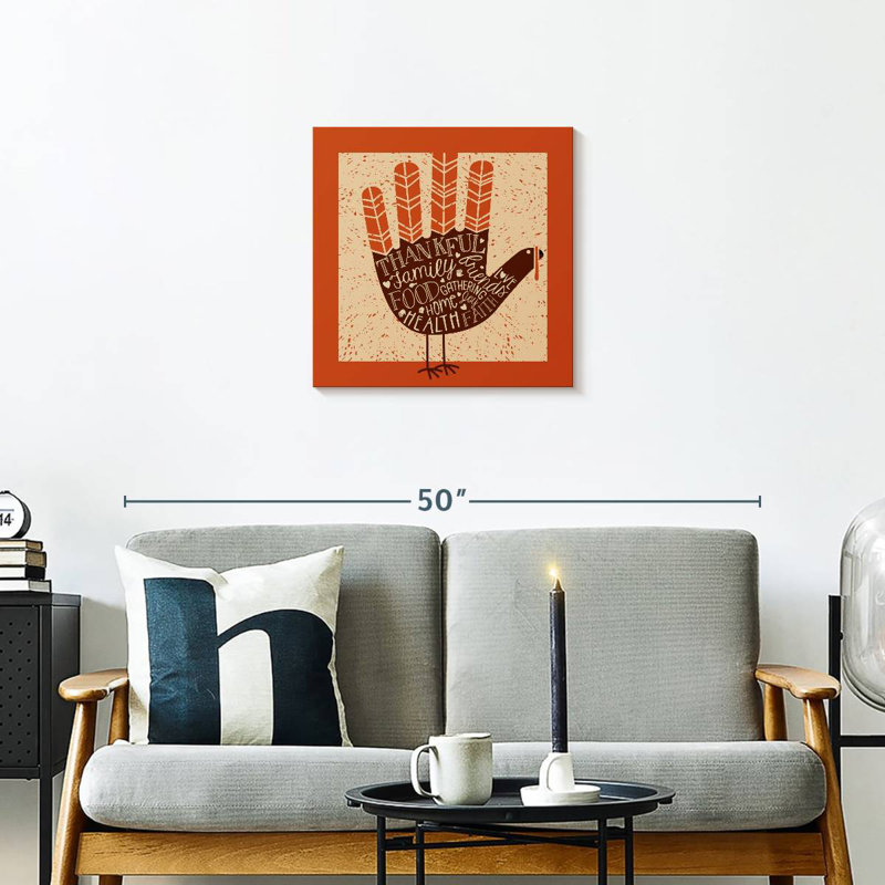 Lelend Thanksgiving Hand Turkey