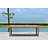 Anautica 6 - Person Eucalyptus Solid Wood Patio Dining Set Umbrella Hole Included Rectangular Table