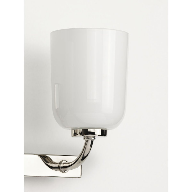 Dimmable Vanity Light, Polished Nickel