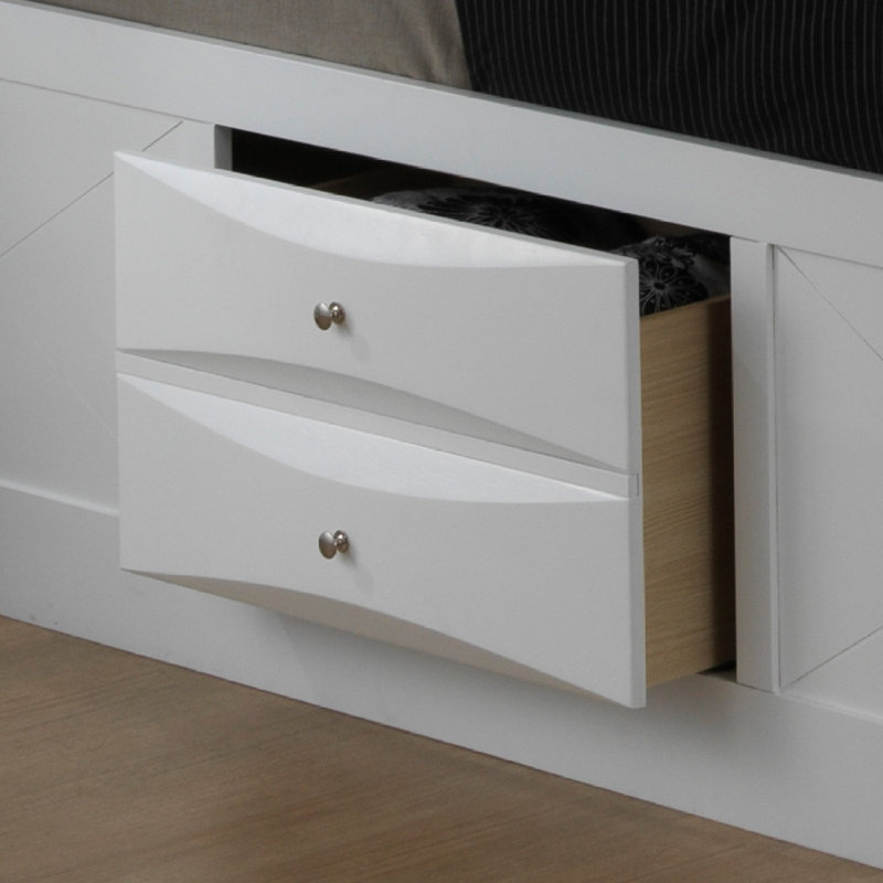 Bed Frame With Headboard, Queen