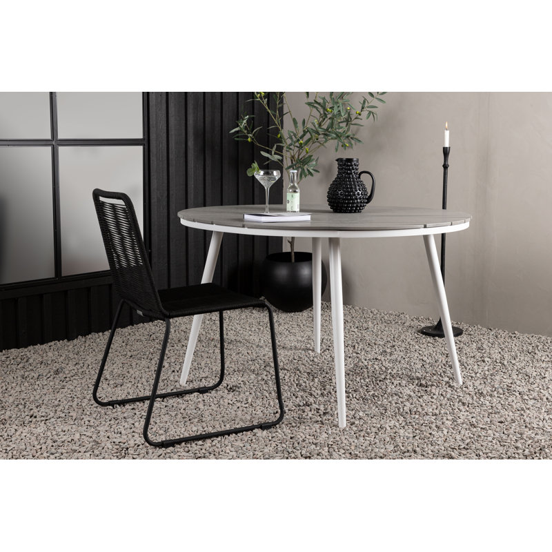 Ingleside Round Outdoor Dining Table , cm W cm D, 74cm H x 120cm L x 120cm D