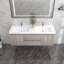 Ensemble de meuble-lavabo mural double l 60 po Auvimar-1704789980