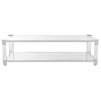 Charleston Glass Top Coffee Table