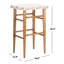 Tabouret de comptoir en cuir Kazbah-1017427112
