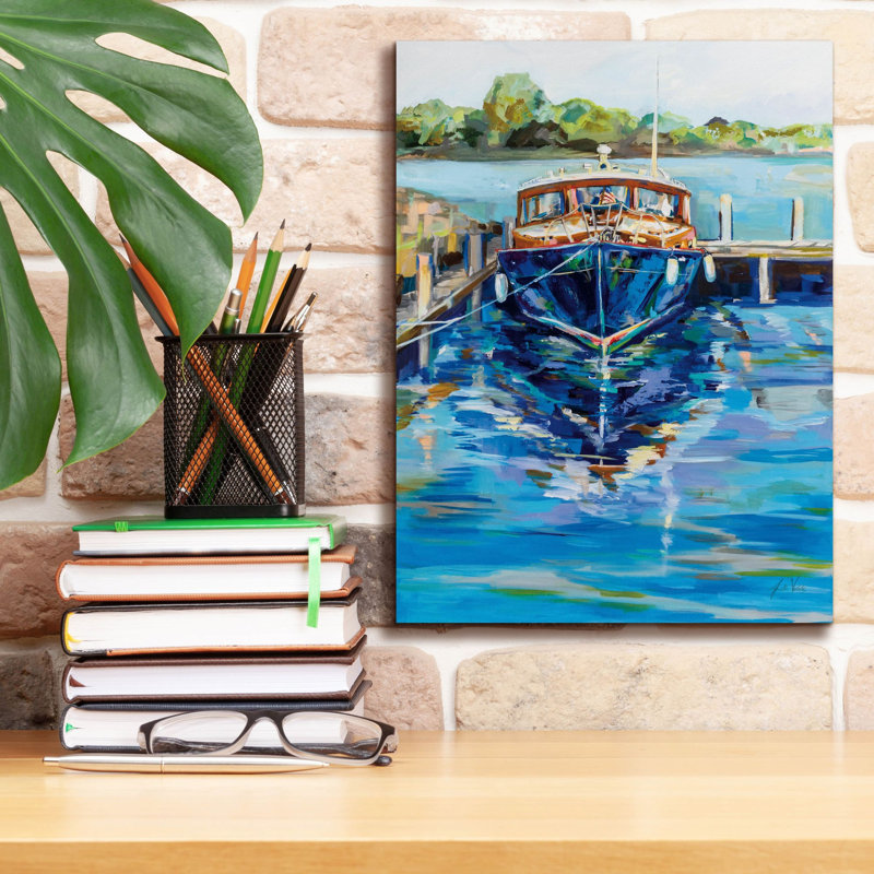 «Showtime» par Jeanette Vertentes, art mural sur toile, H 16 po x l 12 po x P 0,75 po