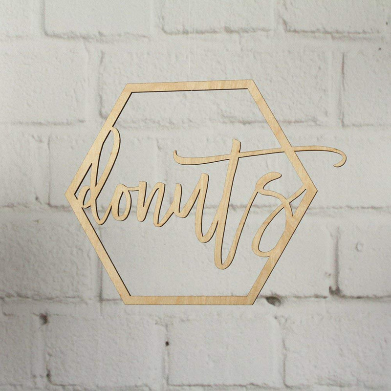 Décoration murale Donut Bar