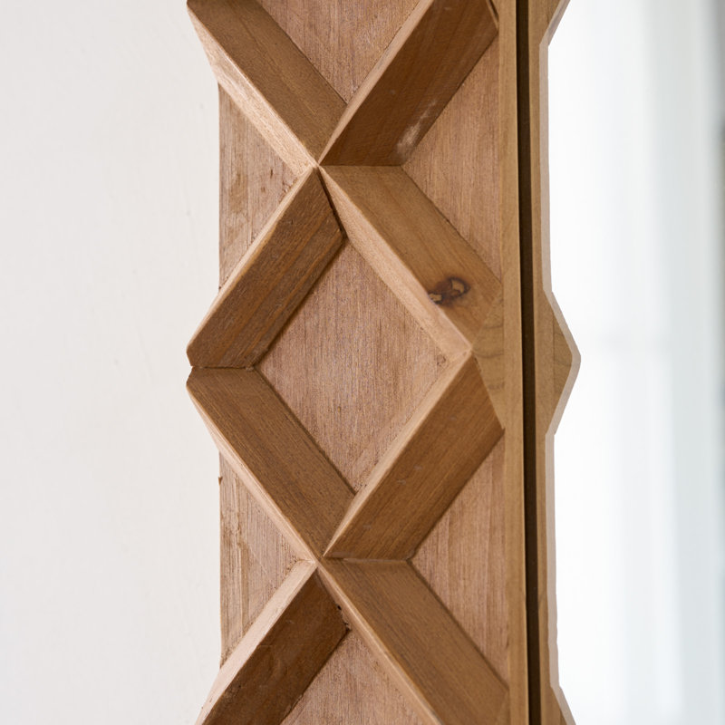 Solid Wood Rectangle Mirror