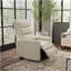 Fauteuil relevable en similicuir huître Bentley-217097647