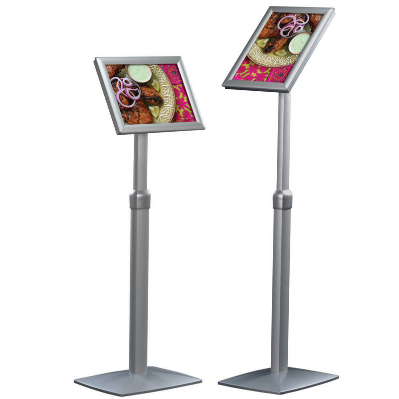 Busygrip Telescopic Information Stand, 42 cm H x 29.7 cm W