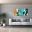 «Tidal Abstract II» par Sisa Jasper, art mural sur toile-986106290
