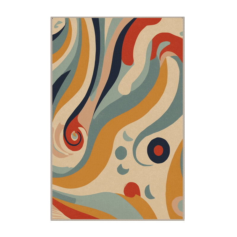 Spirited Snap Rug, Rectangle 4' x 6'