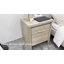 48cm W Manufactured Wood Bedside Table